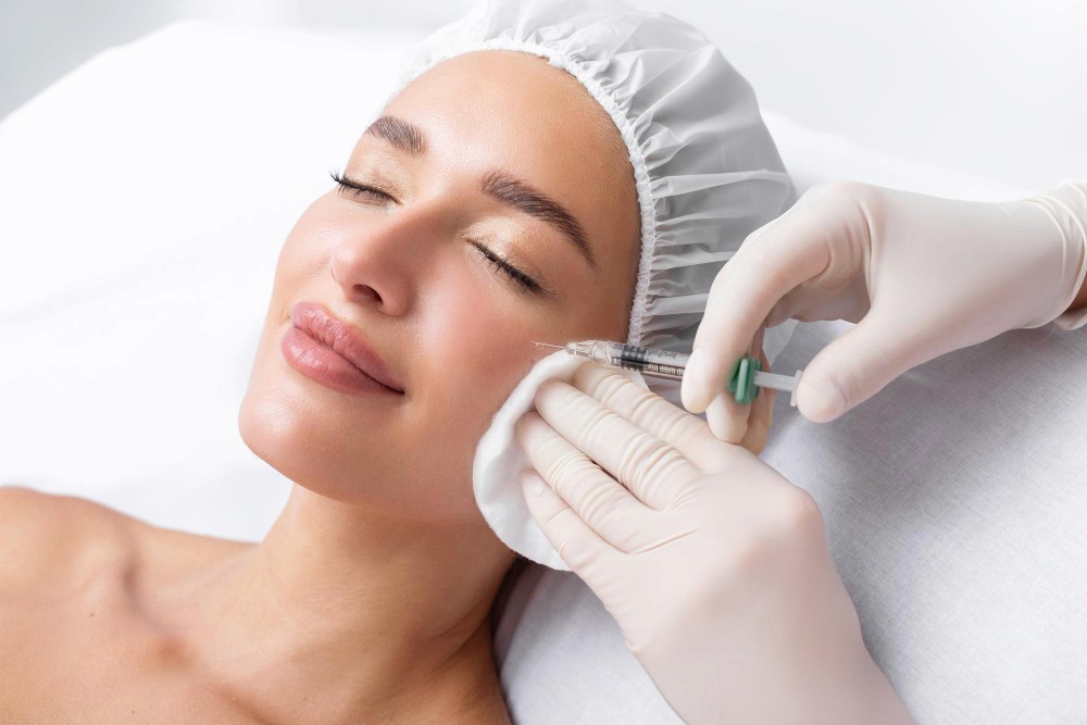 Mesotherapy face treatment